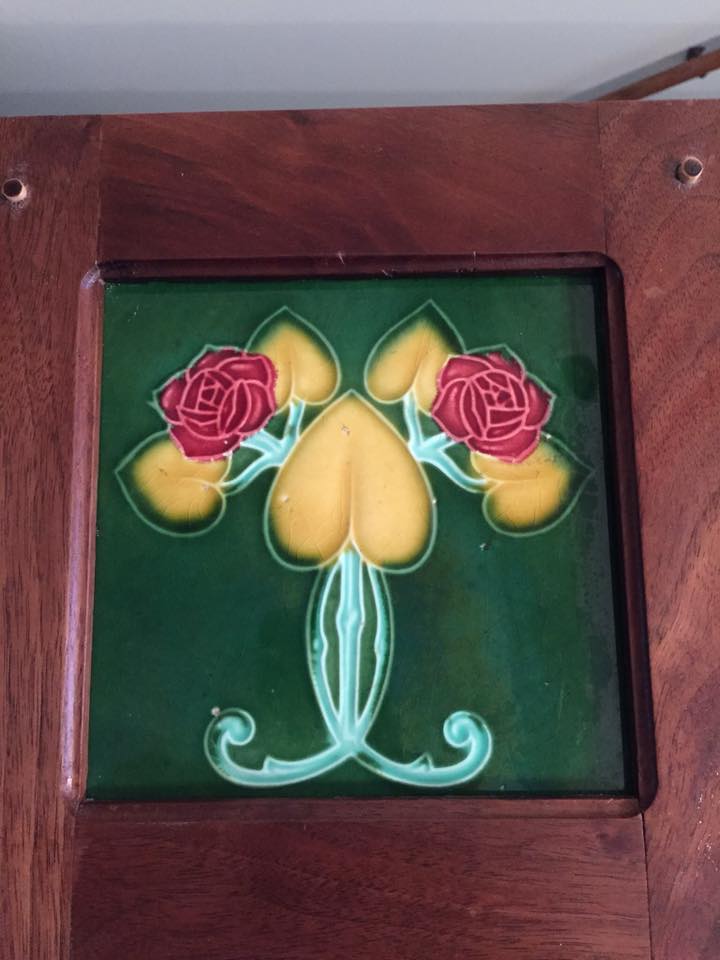 Antique Tiles ireland flower