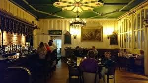 Clontarf castle pub ceiling medallion