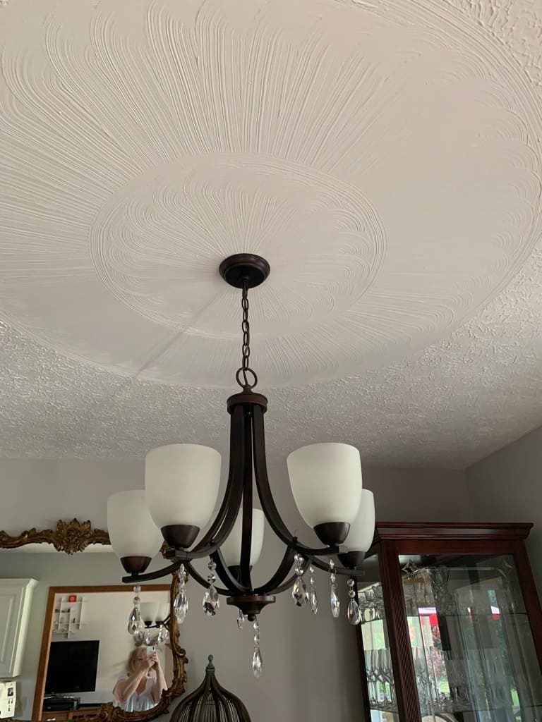 popcorn ceiling